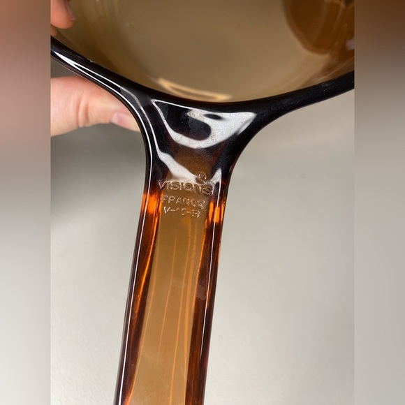 CorningWare Visions/Pyrex vintage amber double boiler P83C, V-20-B, V-15-B - Picture 11 of 15